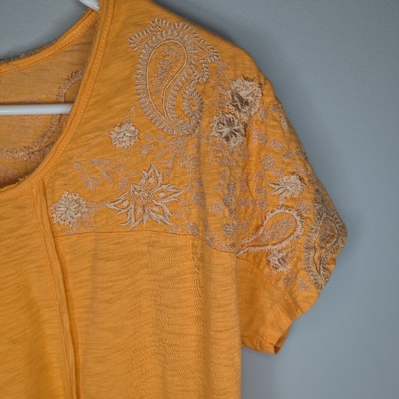 Soft Surroundings woman's midi sleep comfort midi shift dress nightgown size M - Picture 3 of 6